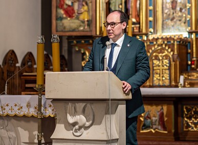 Chór i organy w świętym Wojciechu
