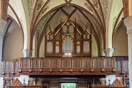 Chór i organy w świętym Wojciechu