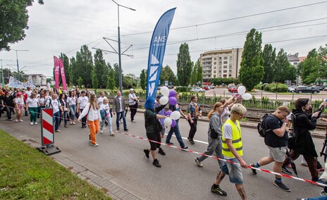 Studenci z kluczami do miasta