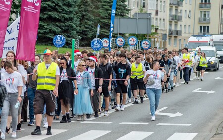 Studenci z kluczami do miasta