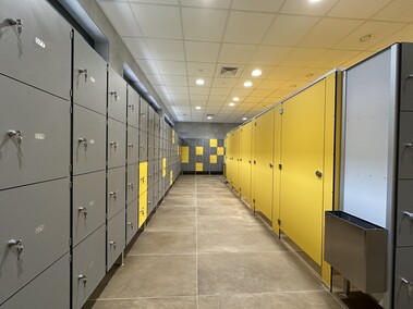 Kąpielisko tuż przed otwarciem