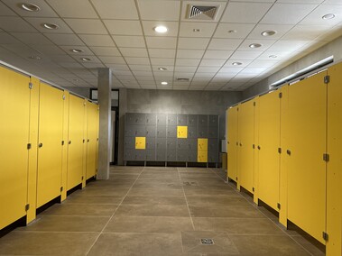 Kąpielisko tuż przed otwarciem