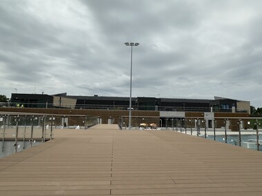 Kąpielisko tuż przed otwarciem