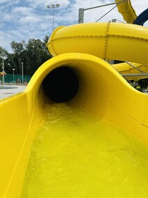 Kąpielisko tuż przed otwarciem