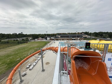 Kąpielisko tuż przed otwarciem