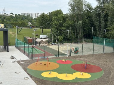 Kąpielisko tuż przed otwarciem