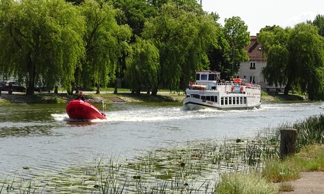Pomoc strażaków na rzece Pomoc strażaków na rzece