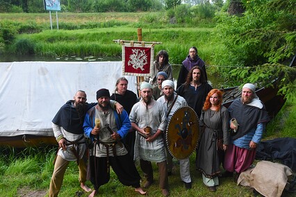 Wikingowie płyną do Elbląga