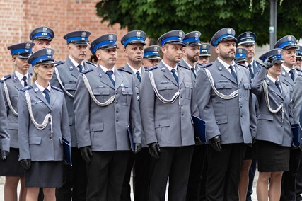 Świętują policjanci Świętują policjanci