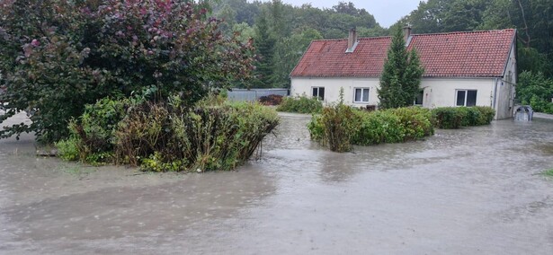 Tolkmicko i Suchacz zalane