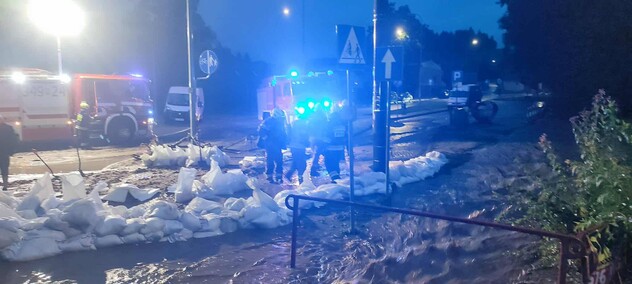 Tolkmicko i Suchacz zalane
