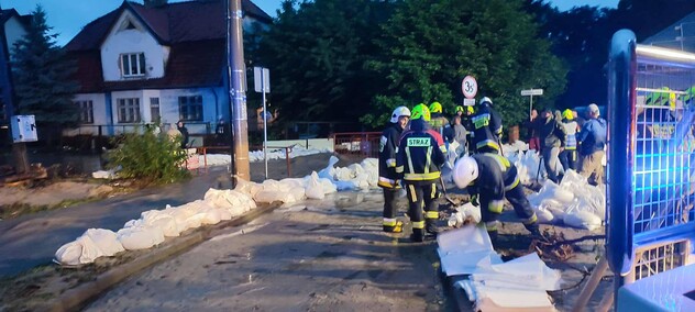 Tolkmicko i Suchacz zalane