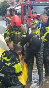 Kumiela też wylała. Zalana ul. Związku Jaszczurczego i okolice