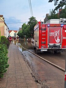 Podtopienia w Tolkmicku i gminie Rychliki