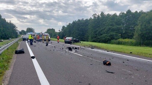 Motocyklista zginął na \"berlince\"