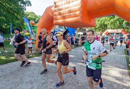 Gmina Tolkmicko przyciągnęła biegaczy