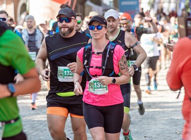 Gmina Tolkmicko przyciągnęła biegaczy