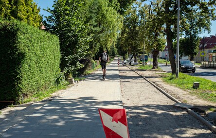 Ścieżki w budowie, rowerzyści już korzystają