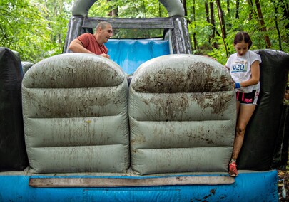 Zmoknięci, zmęczeni i zadowoleni