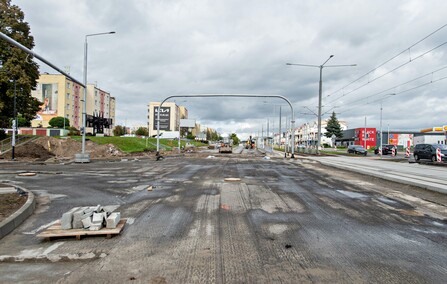 Trwają prace na Dąbka-Piłsudskiego. Kiedy koniec?