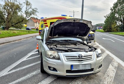 Kolizja na skrzyżowaniu