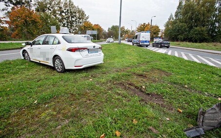Kolizja na skrzyżowaniu