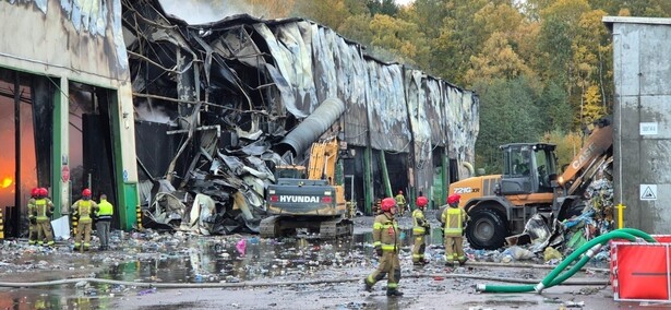 Pożar w ZUO. Są wyniki jakości powietrza Pożar w ZUO. Są wyniki jakości powietrza