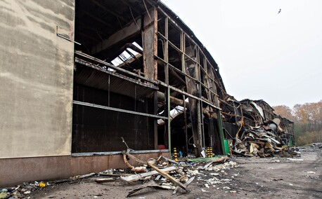 Tak wygląda ZUO dwa tygodnie po pożarze