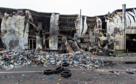 Tak wygląda ZUO dwa tygodnie po pożarze