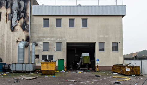 Tak wygląda ZUO dwa tygodnie po pożarze