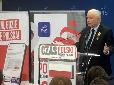 Jarosław Kaczyński o Elblągu w Elblągu