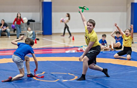 Były mistrz świata w zapasach w Elblągu