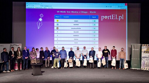 Krzysztof Jaworski wygrywa VII Wielki Test Wiedzy o Elblągu