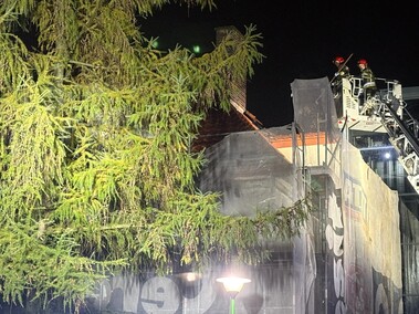 Pożar w Szpitalu Miejskim