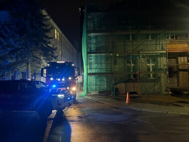 Pożar w Szpitalu Miejskim