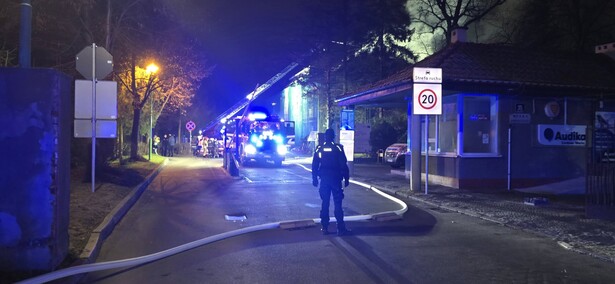 Pożar w Szpitalu Miejskim