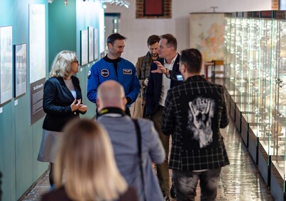 Sławosz Uznański-Wiśniewski we Fromborku: Chciałbym pracować nad kolejną misją w kosmosie