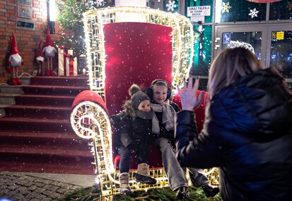 Choinka już świeci