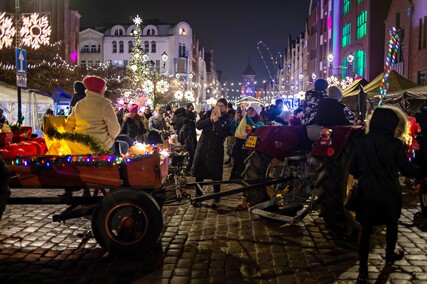 Choinka już świeci