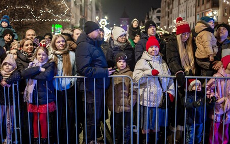 Choinka już świeci