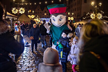 Choinka już świeci