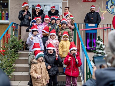 Przedszkolne kolędowanie