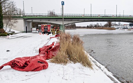 Stan alarmowy na rzece Elbląg (aktualizacja)