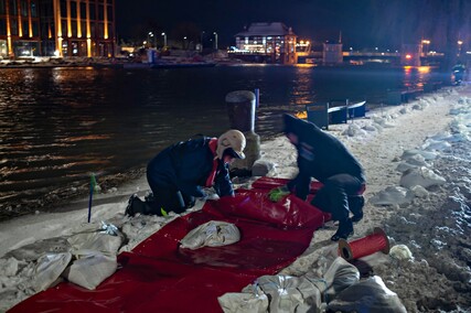 Wojewódzki sztab kryzysowy w Elblągu