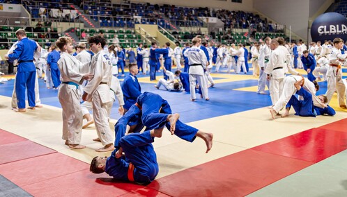 Judocy znów przyjechali do Elbląga