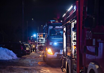 Pożar na Skierniewickiej