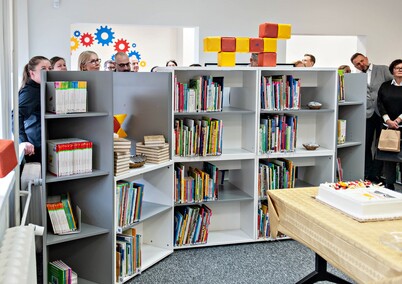 Słoneczna z nową biblioteką