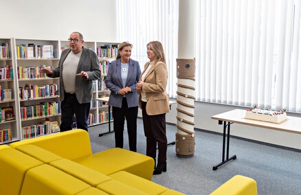 Pozytywka. Biblioteka po remoncie zachęca do spotkań