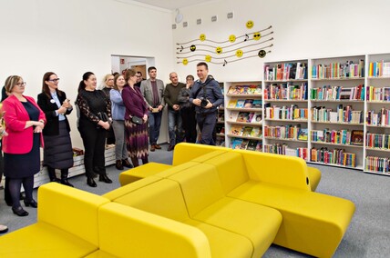 Pozytywka. Biblioteka po remoncie zachęca do spotkań