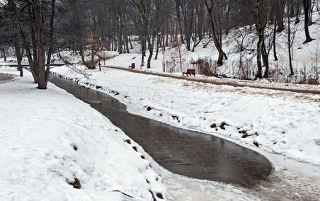 Przybywa wody w Kumieli. Władze Elbląga apelują do mieszkańców